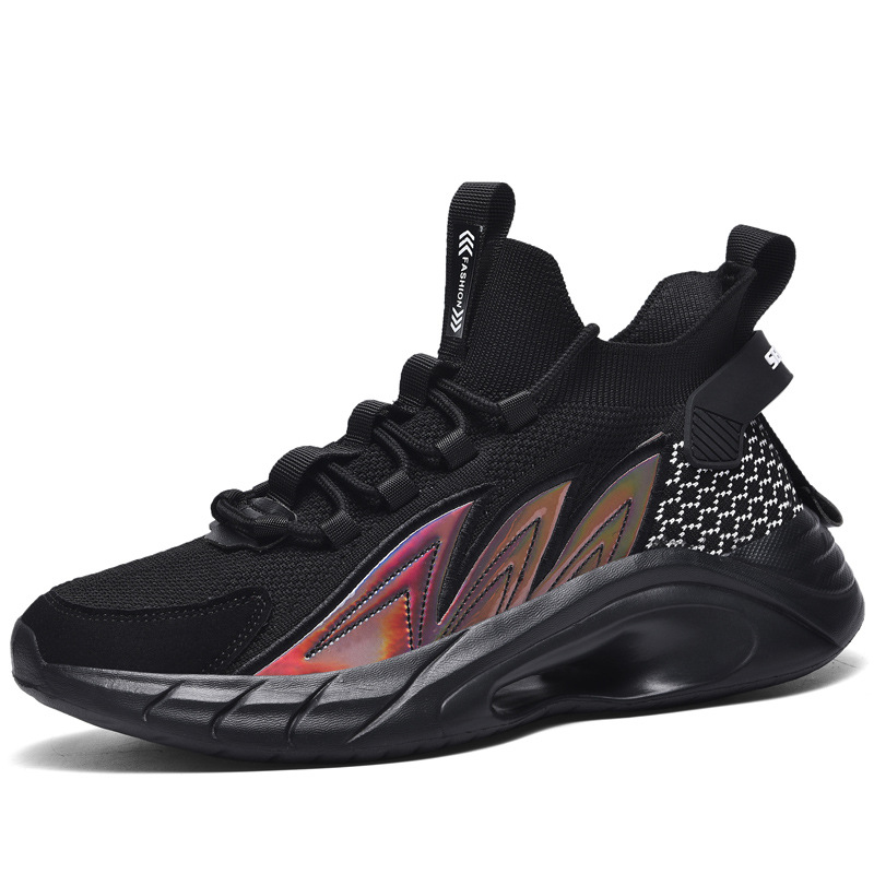 Casual Shoes Lightweight Breathable Mesh Sports Running Shoes Trendy Men's Shoes - Image 4