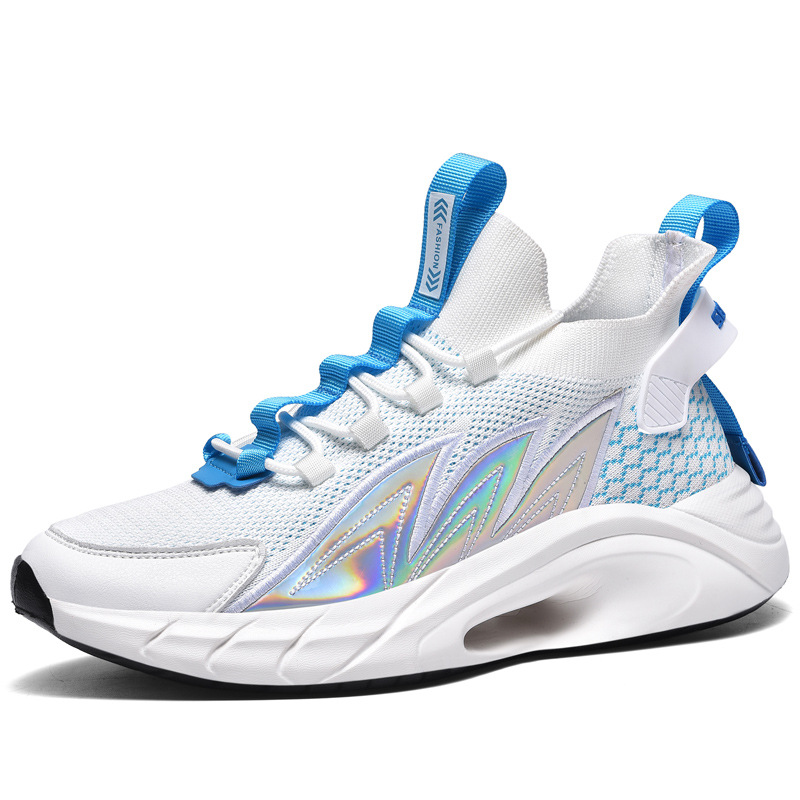 Casual Shoes Lightweight Breathable Mesh Sports Running Shoes Trendy Men's Shoes - Image 2