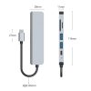 Multi Function Dock 4k Hd Usb Notebook 6 In 1