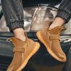 Spring New Large Size 45 Men's Leather Sneakers Korean Students Fashion Breathable Lightweight Footwear Men's Shoes