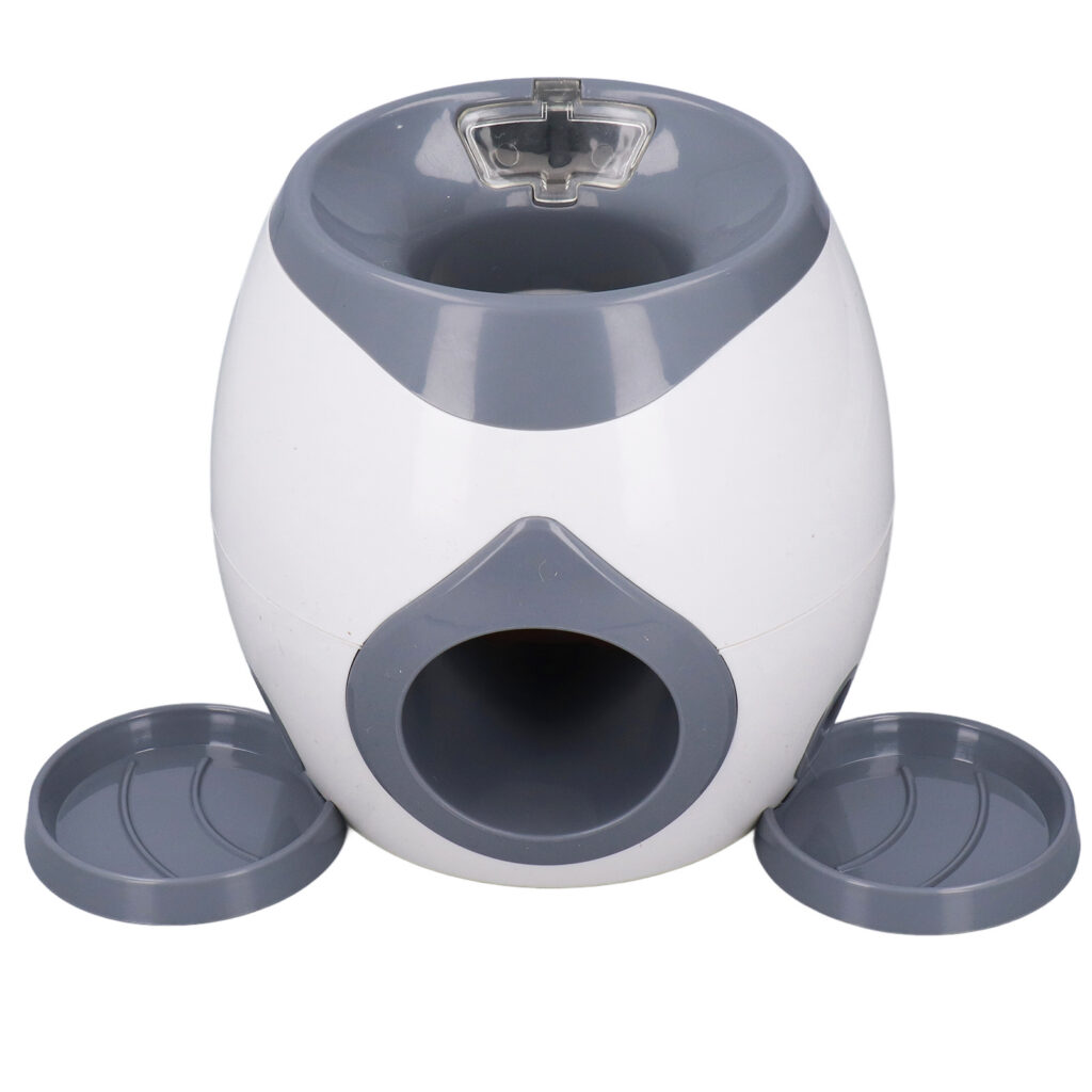 Dog Ball Feeding Toys Dog Tennis Ball Feeding Machine With 2 Tennis For Dog Training