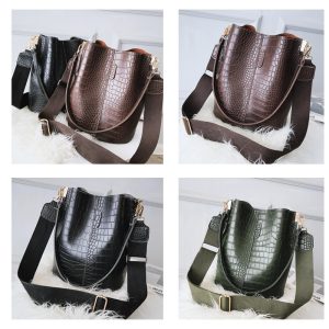 Retro bucket bag