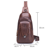 Men Genuine Leather Crossbody Bag