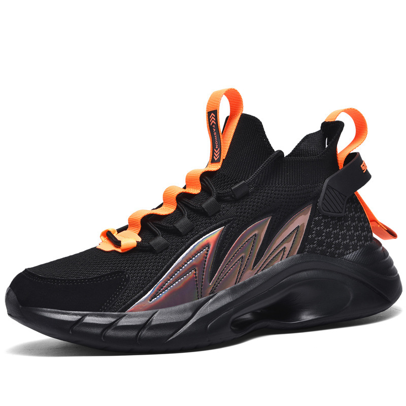 Casual Shoes Lightweight Breathable Mesh Sports Running Shoes Trendy Men's Shoes - Image 3