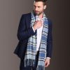 New Europe Fashion Shawl Scarves Men Winter Warm Tartan