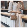 Women Purse Bamboo knot woven bag for women