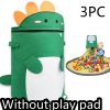Felt Storage Bag Toy Play Mat 2 In 1 Pull Rope