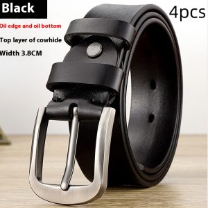 First Layer Cow Leather Belt Men
