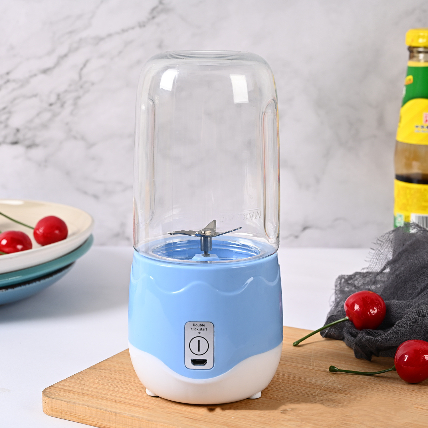 Portable Blender Home Mini Fruit Juicing Cup Kitchen Gadgets - Image 5