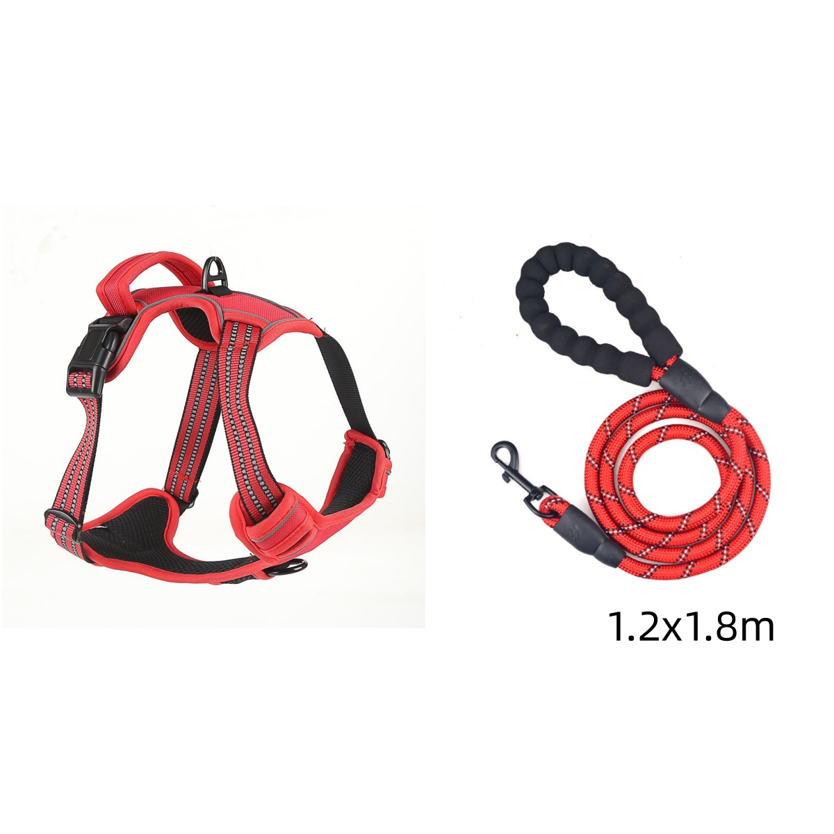 Dog Harness No Pull Breathable Reflective Pet Harness Vest - Image 2